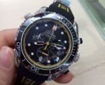 Omega Seamaster Professional Chronograph Dial Rubber Strap Replica Omega Seamaster Watches